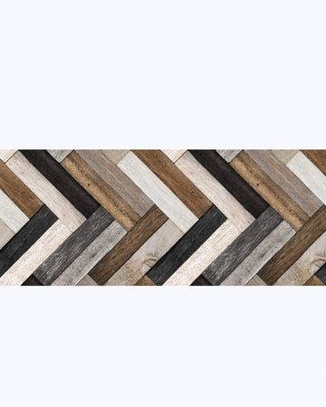 Tappeto Passatoia Antiscivolo e Antimacchia in PVC Stampa Parquet